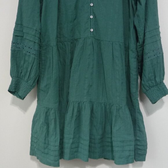 ANTHROPOLOGOE CARRIE TIERED DRESS MEDIUM - Picture 3 of 9